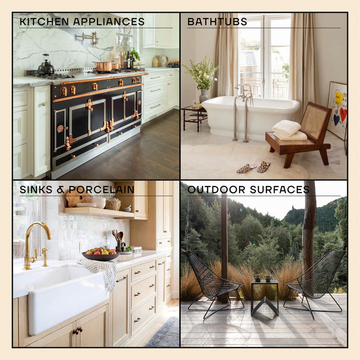 High-Gloss Appliance + Porcelain Paint Touch Up, Set of 3